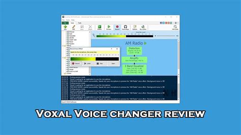 Voxal Voice Changer Software